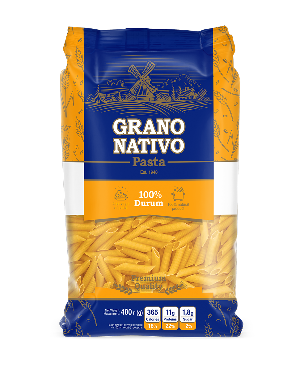 Макаронні вироби GRANO NATIVO 400г Пера
